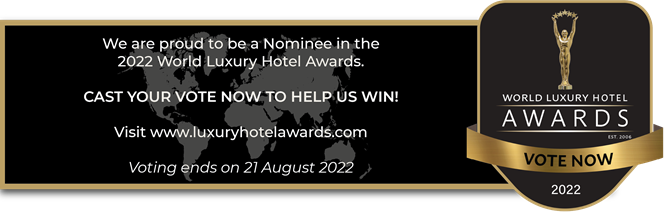 a link to vote for Haawe in the World Luxury Awards 2022